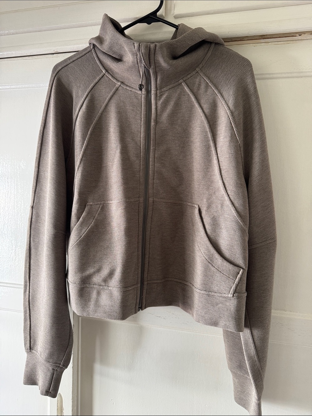 Lululemon Waffle Knit Full Zip Scuba